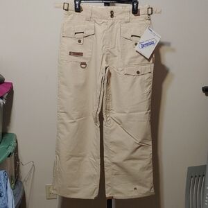 Allyance Women's Khaki Ski Pants NWT Size M